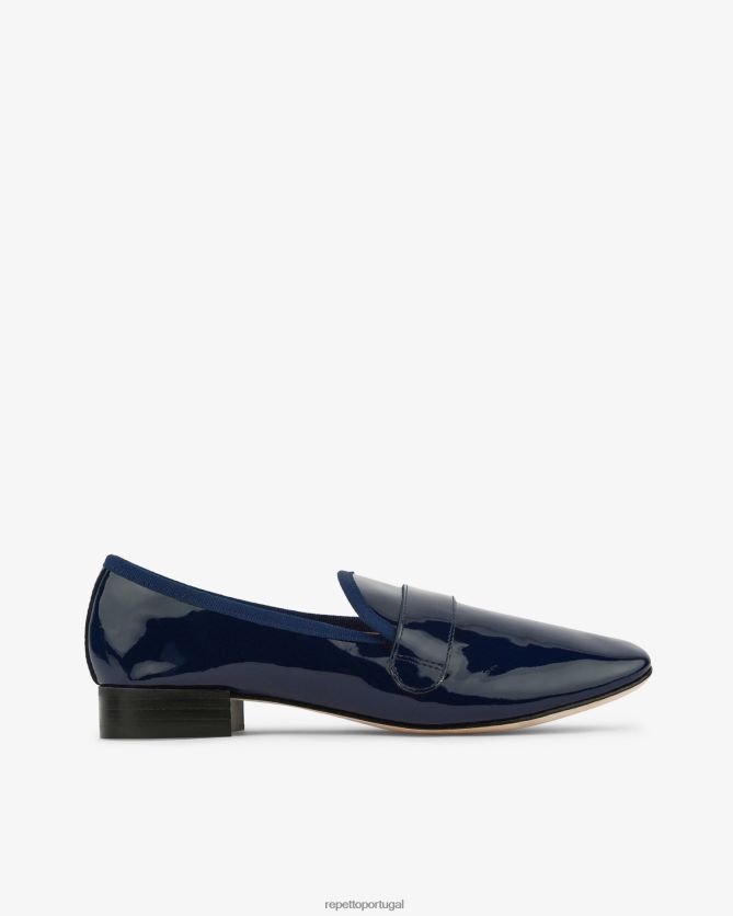 Repetto LJHHL228 mulheres mocassins michael calçados azul-marinho