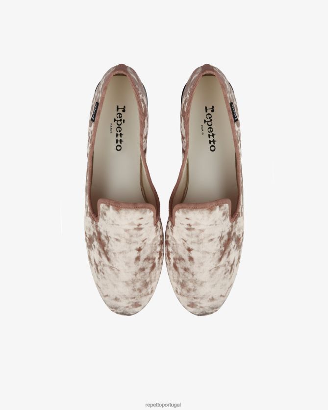 Repetto LJHHL230 mulheres mocassins gladice calçados rosa icônico