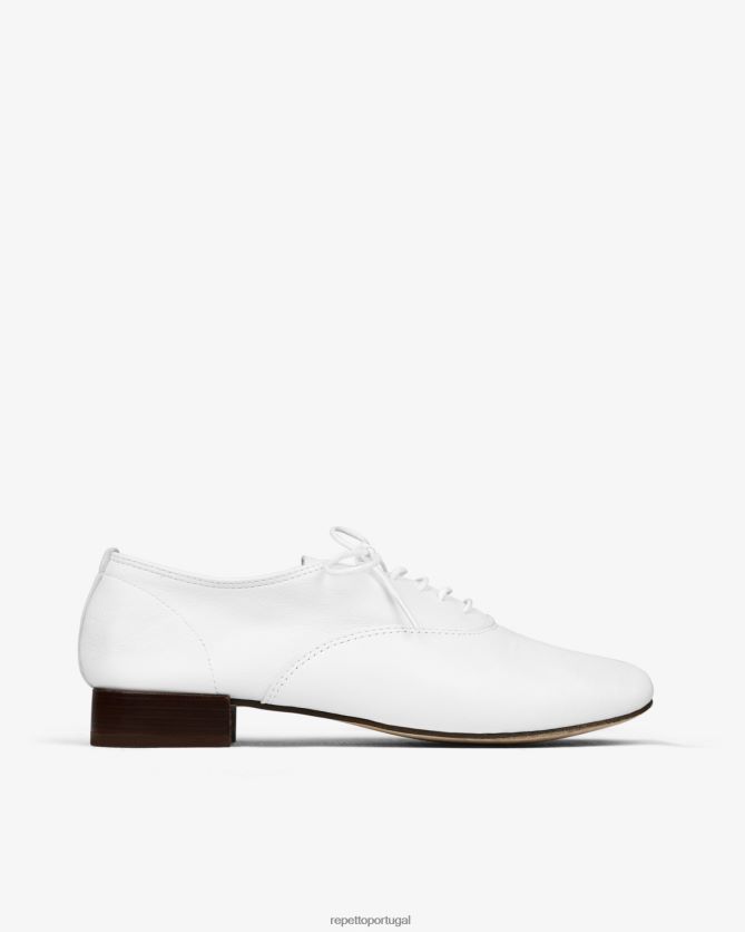 Repetto LJHHL209 mulheres sapato oxford zizi calçados branco