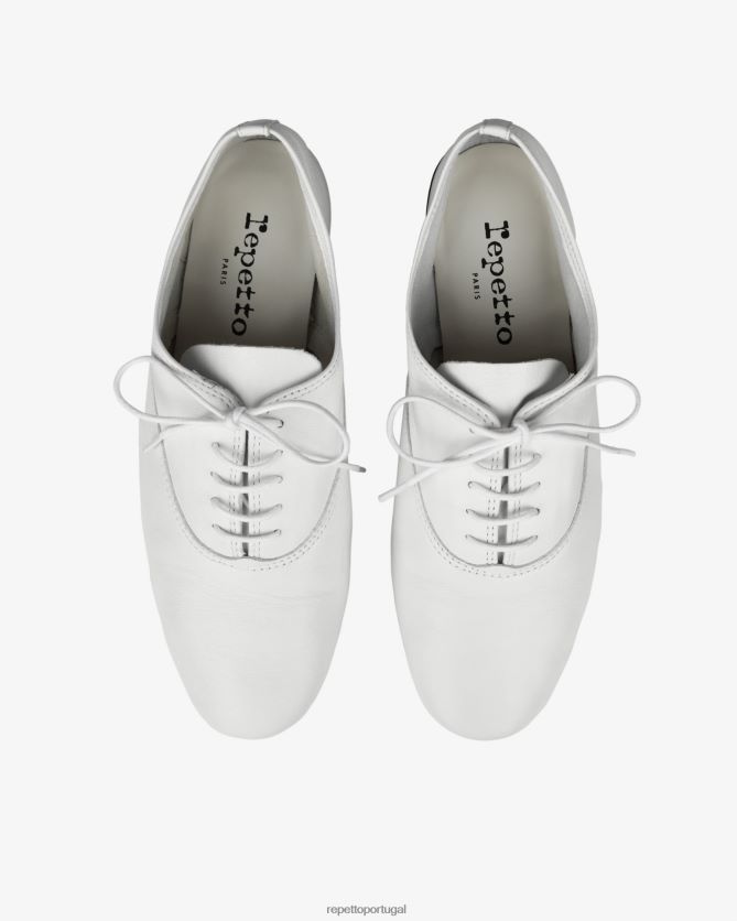 Repetto LJHHL209 mulheres sapato oxford zizi calçados branco