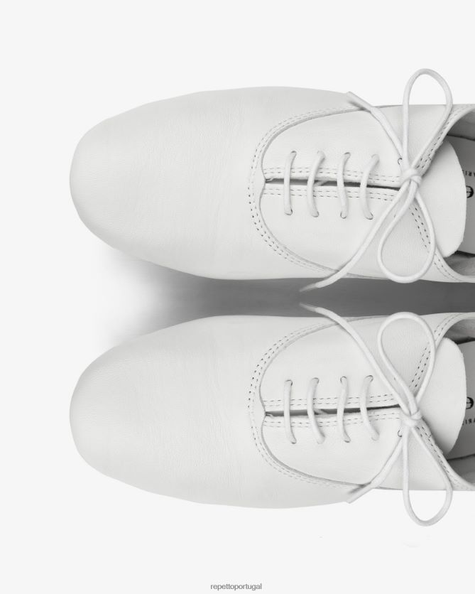 Repetto LJHHL209 mulheres sapato oxford zizi calçados branco
