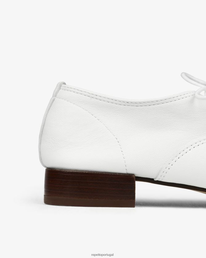 Repetto LJHHL209 mulheres sapato oxford zizi calçados branco