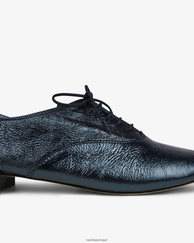 Repetto LJHHL210 mulheres sapato oxford zizi calçados cinza trovão