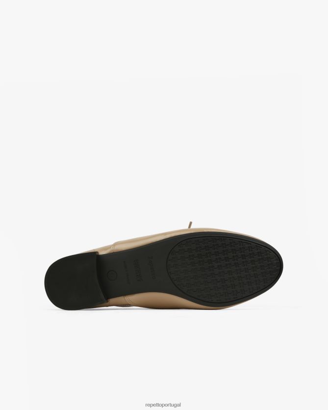 Repetto LJHHL212 mulheres sapato oxford zizi calçados caxemira bege