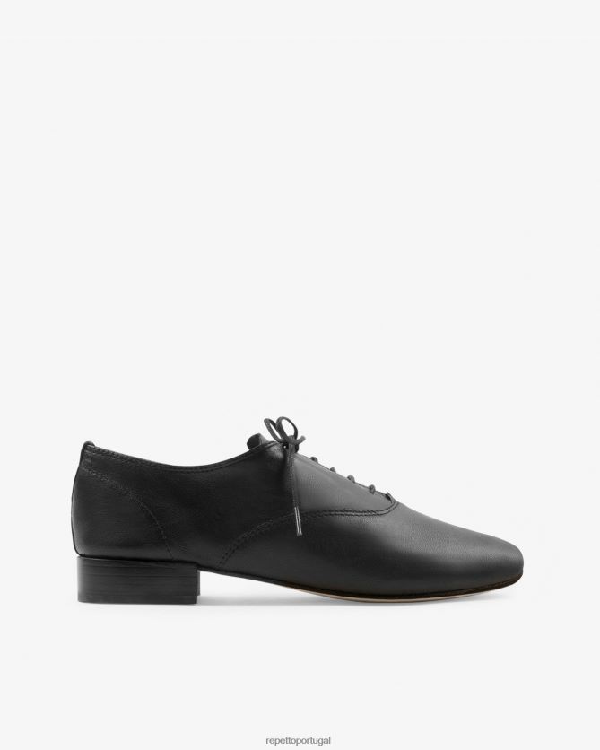 Repetto LJHHL216 mulheres sapato oxford zizi calçados preto