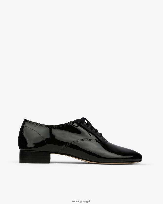 Repetto LJHHL217 mulheres sapato oxford zizi calçados preto