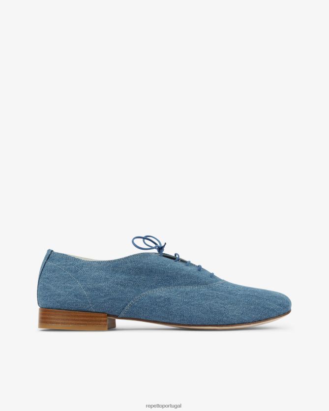 Repetto LJHHL261 mulheres sapato oxford zizi calçados Everest azul