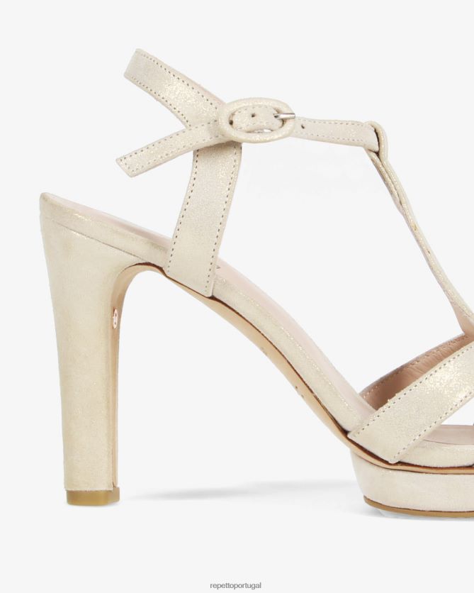 Repetto LJHHL243 mulheres sandálias de biquíni calçados espírito branco