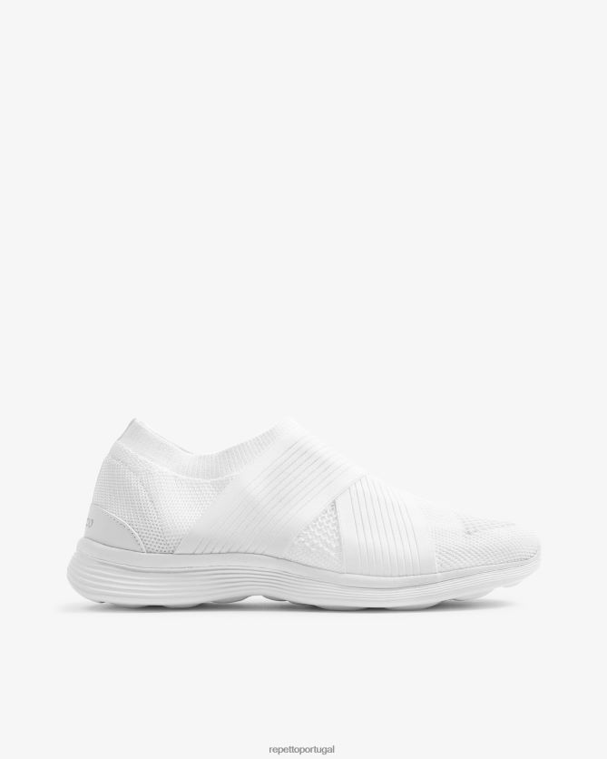 Repetto LJHHL256 mulheres tênis de dança calçados branco