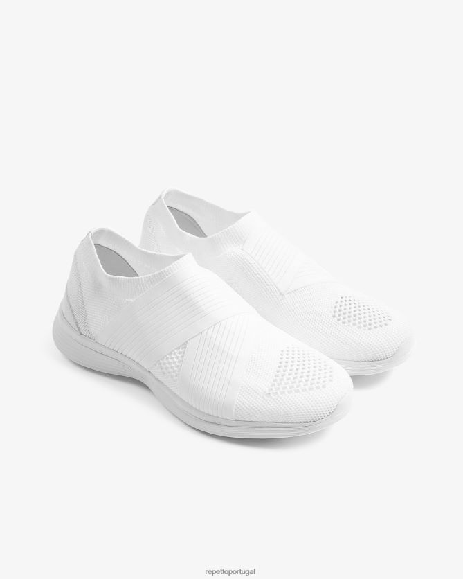 Repetto LJHHL256 mulheres tênis de dança calçados branco